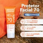 Protetor Solar Facial C/Bron Fps70 50G - Cenoura Bronze 2