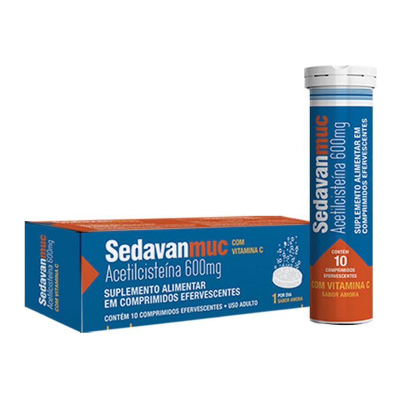 SEDAVAN MUC 600MG 10CPR EFERV 2