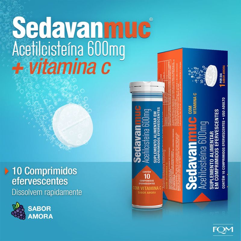 SEDAVAN MUC 600MG 10CPR EFERV 3