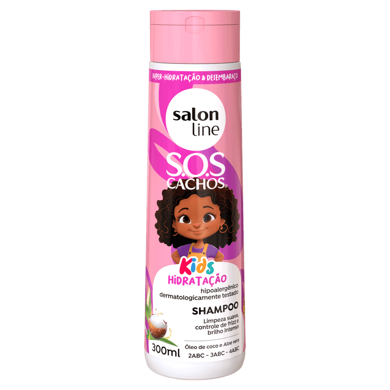 Shampoo Salon Line Sos Cacho Kids 300Ml - Salon Line Kids 1