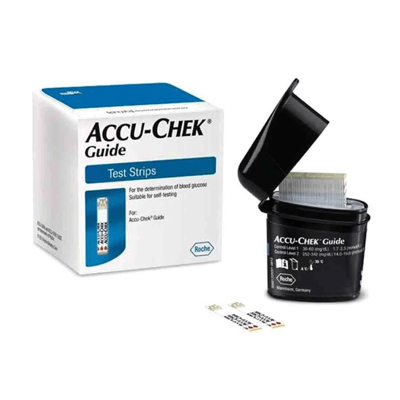 Tiras para Controle de Glicose Accu Check Guide – 50 unidades  2