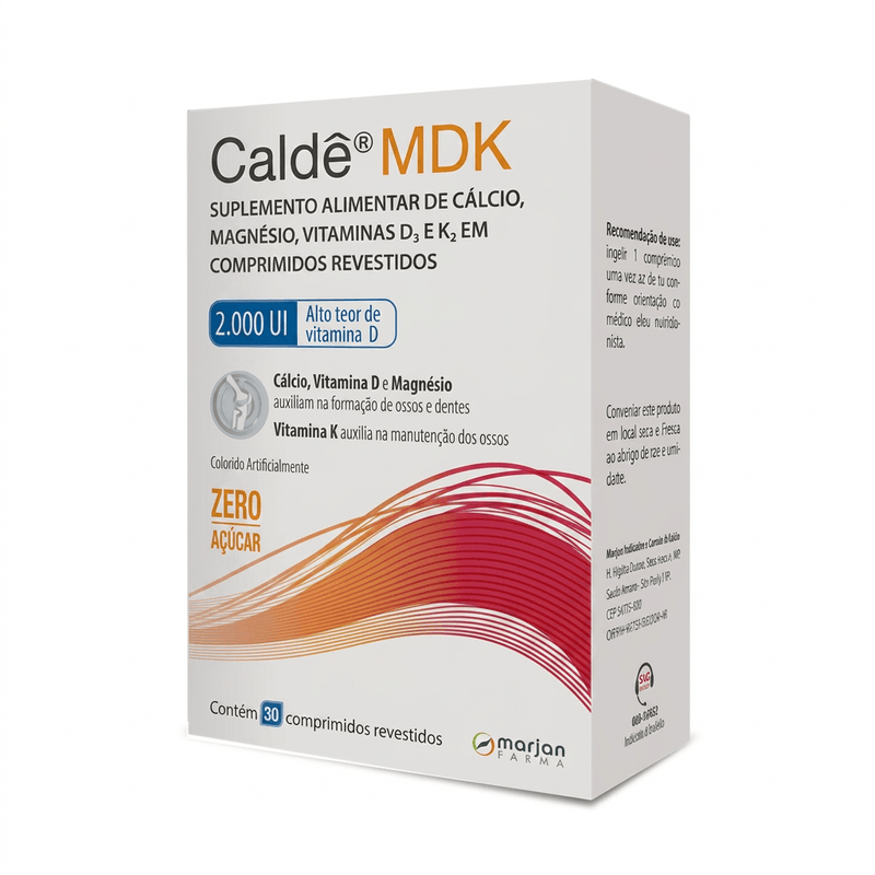 Suplemento Alimentar Caldê MDK 2.000UI 30 comprimidos revestidos 3