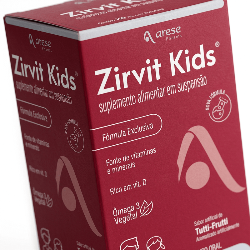 Suplemento Vitamínico Zirvit Kids Solução Oral 100ml 3