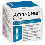 Tiras Accu Check Guide Testojo 10Un - Sem Marca - Imobilizado 1