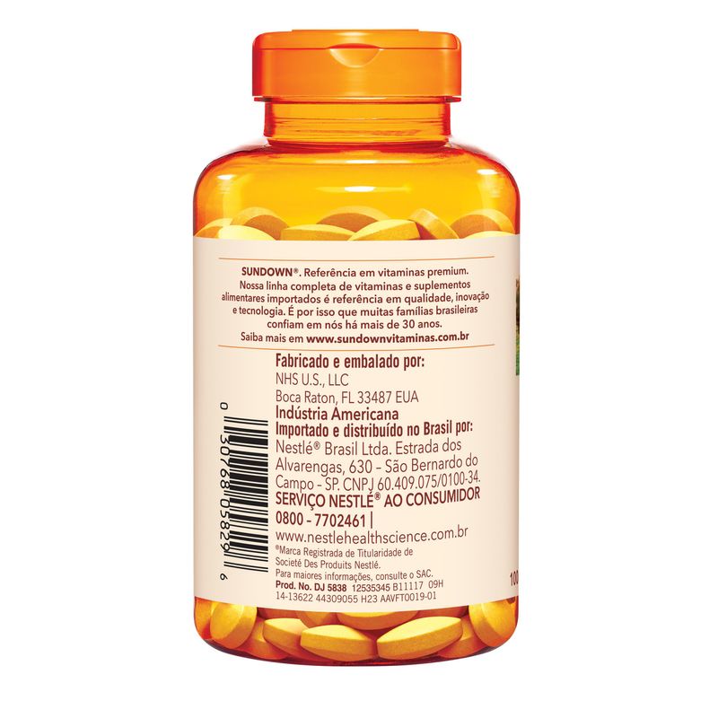 Suplemento Alimentar Sundown Magnésio 250mg - 100 Comprimidos 5