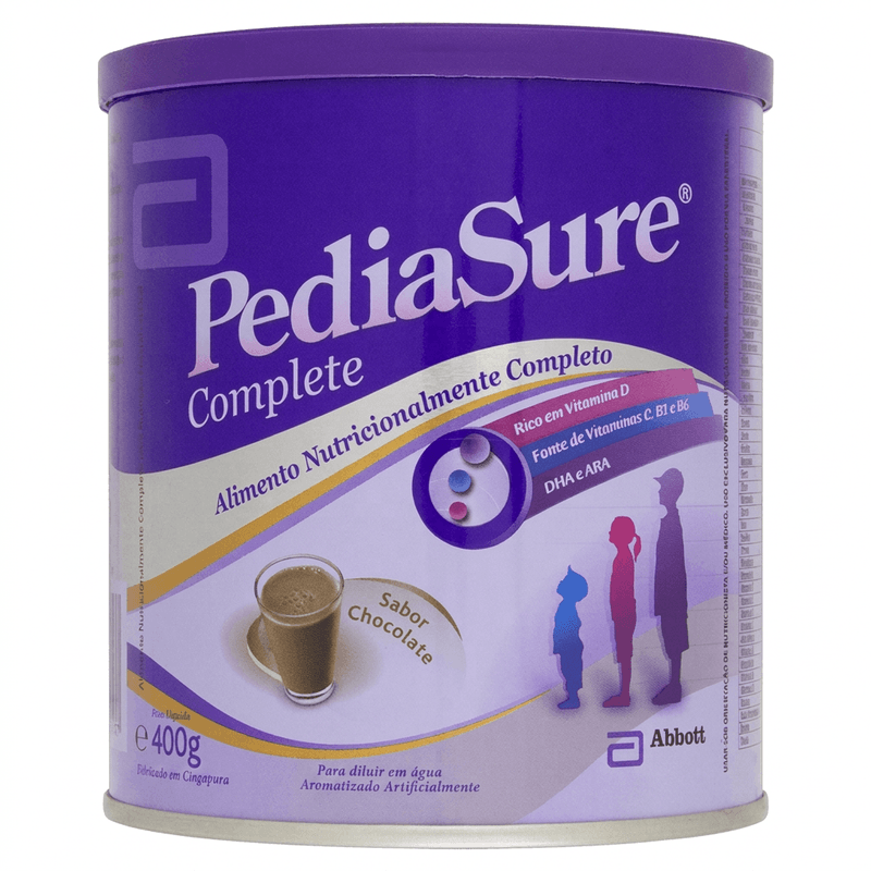 Suplemento Infantil Pediasure Pó Sabor Chocolate 400g 2
