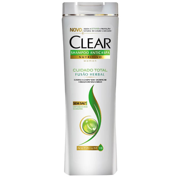 Shampoo Clear Fus/Herbal Cuidado Total 400Ml - Clear Women 1