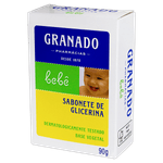 Sabonete Barra de Glicerina Granado Bebê Caixa 90g 1