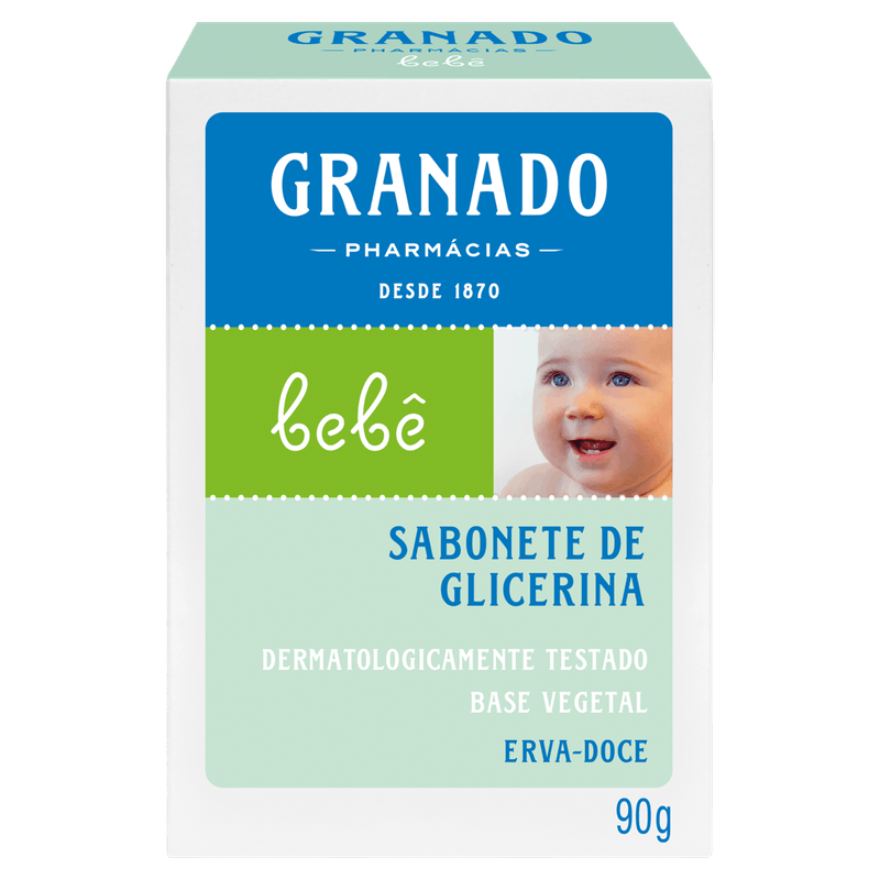 Sabonete Granado Bebê Glicerina Erva Doce 90G - Granado 1