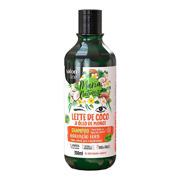 Shampoo Salon Line Maria Natuezar Leite Coco 350Ml - Salon Line Maria Natureza 1