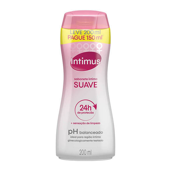Sabonete Líquido Íntimo Intm Suave Lv200Ml Pg150Ml - Neve 1