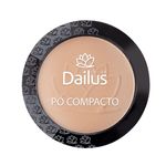 Pó Compacto Dailus New Bege Médio - Dailus Maquiagem 1