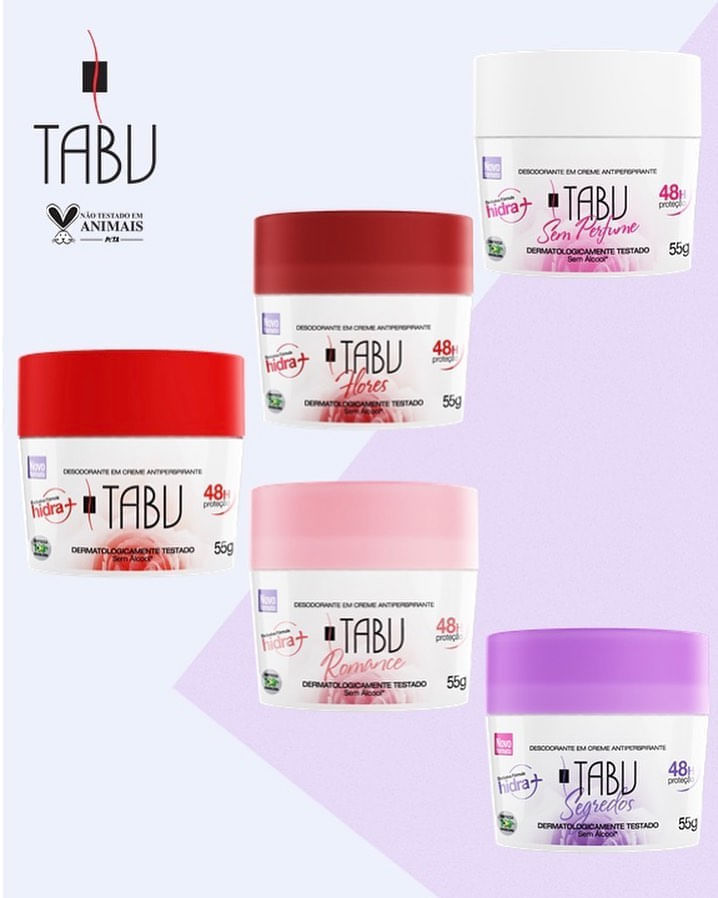 Desodorante Tabu Creme Romance 55G - Tabu 2