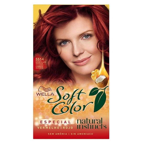 Tintura Soft Color 5554 Acob Intenso Vermelho Espe - Soft Color 1