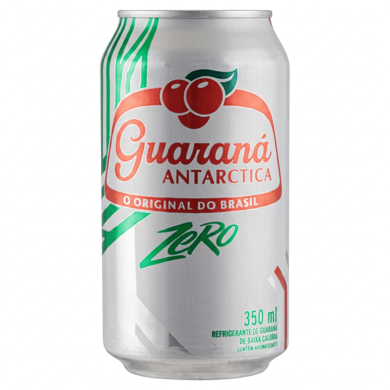 Refrigerante Guarana Antárctica Zero 350Ml 2