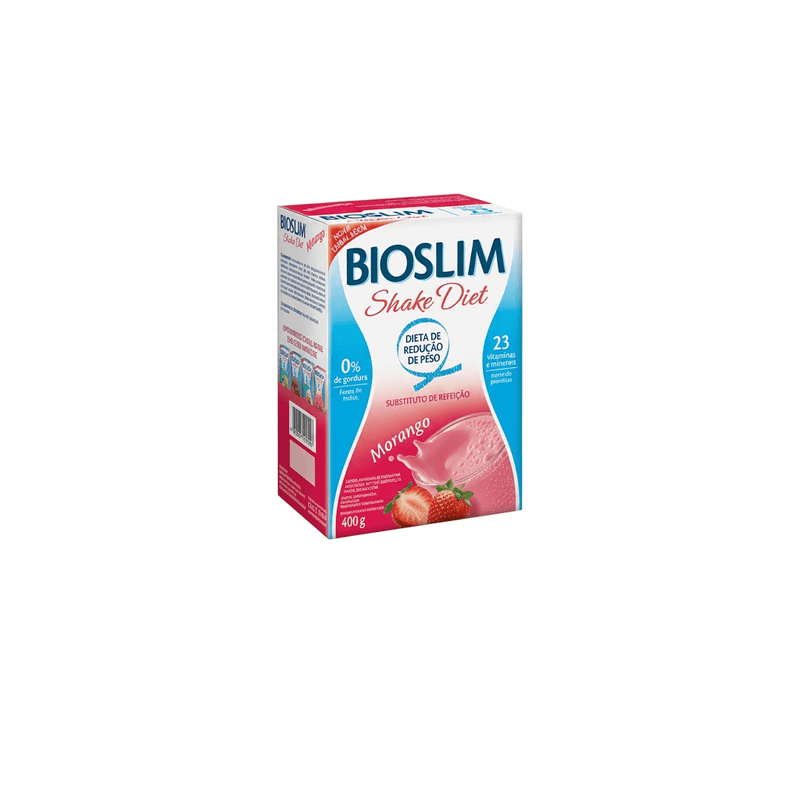 Shake Diet Bioslim Morango 400G - Bioslim 1