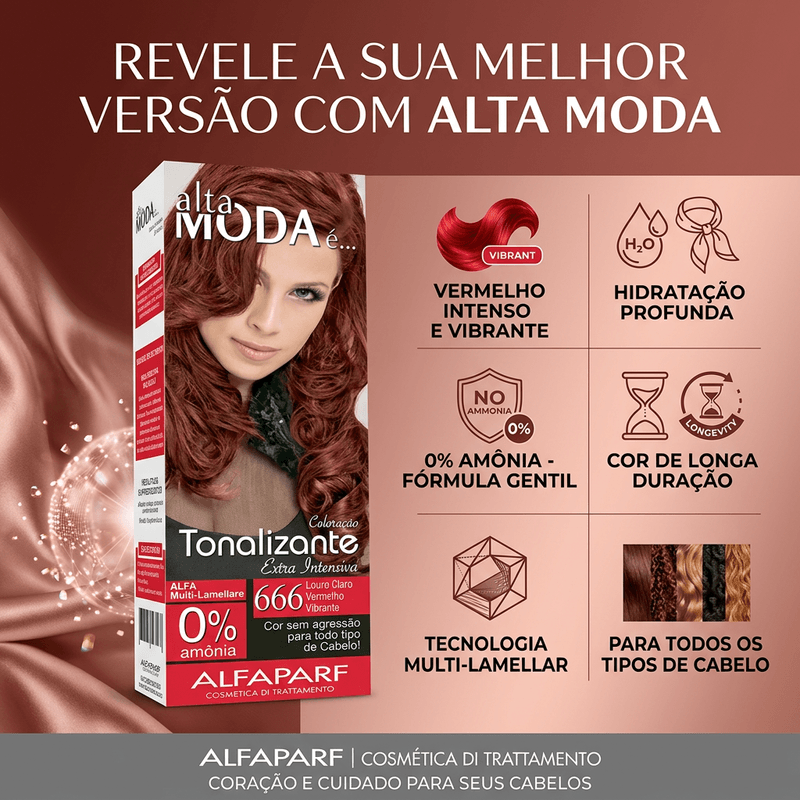 Ton Altamoda Loção Claro Vermelho Vibranco 6.66 - Altamoda 3