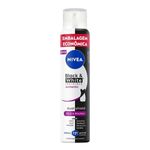 Desodorante Antitranspirante Aerossol Nivea Invisible Black & White Authentic 200ml 1