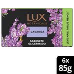 Sabonete em Barra Glicerinado Lux Botanicals Lavanda 85g Pack 6 Unidades 1