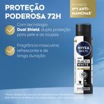 Desodorante Antitranspirante Aerossol Nivea Men Invisible Black & White Epic Night 150ml 2