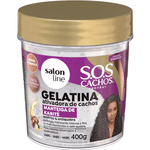 Gelatina Ativadora de Cachos Manteiga de Karité 400g Salon Line 1