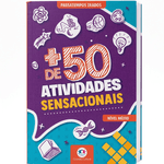 Livro + de 50 Atividades Sensacionais Passatempos Irados Ciranda Cultural 3