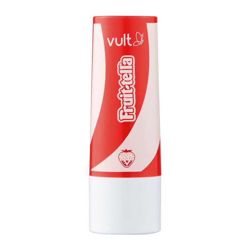 Balm Hidratante Labial Vult Fruit-tella Morango e Creme 3,5g 2