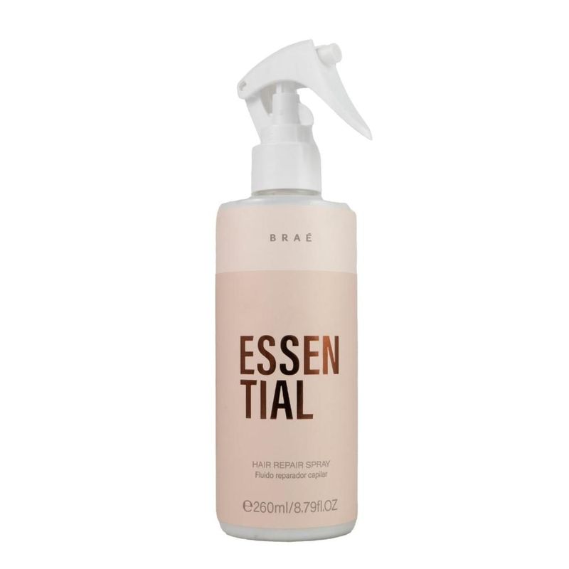 Fluido Reparador Leave-in Essential Braé Spray 260ml 1