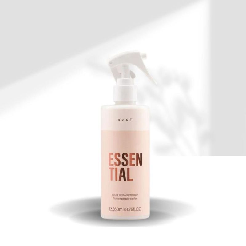Fluido Reparador Leave-in Essential Braé Spray 260ml 3