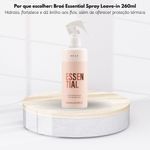 Fluido Reparador Leave-in Essential Braé Spray 260ml 5