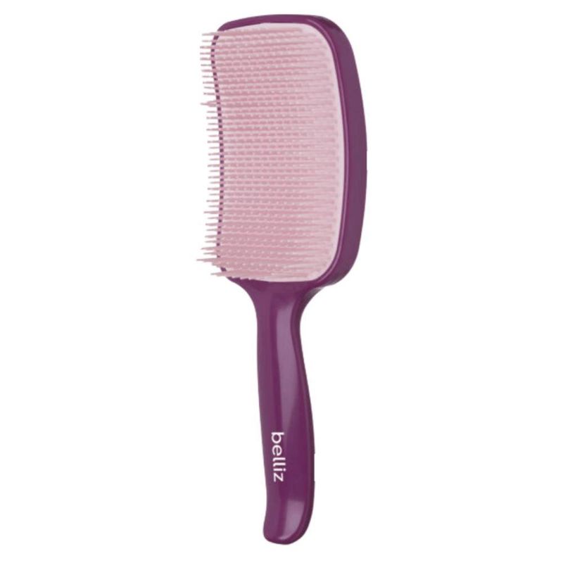 Escova de Cabelo Belliz Raquete Flex Cassis 1 Unidade 3