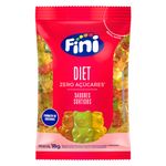 Bala de Gelatina Diet Sortida 18g Fini 1