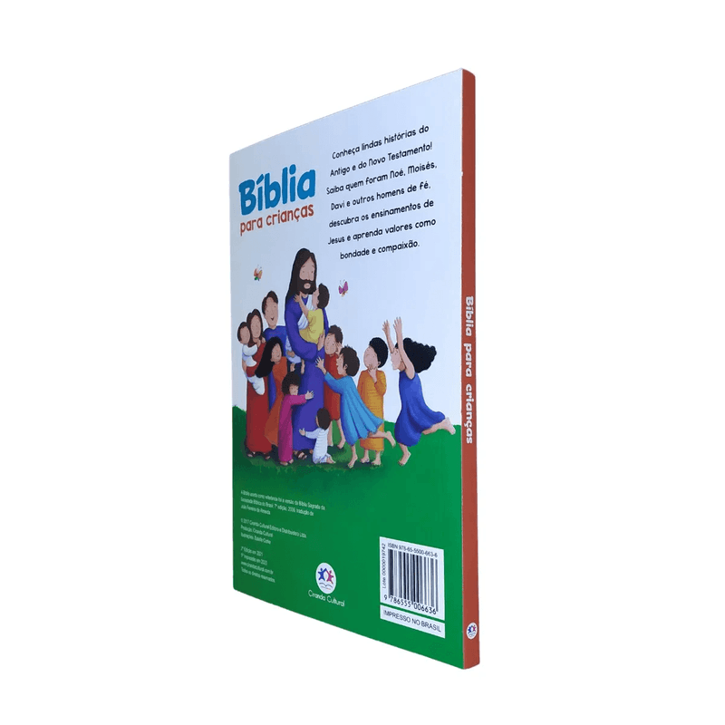 Livro Bíblia para Crianças 128 Páginas Ciranda Cultural 2