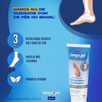 Creme Hidratante para Calcanhares Tenys Pé 60g Baruel 2