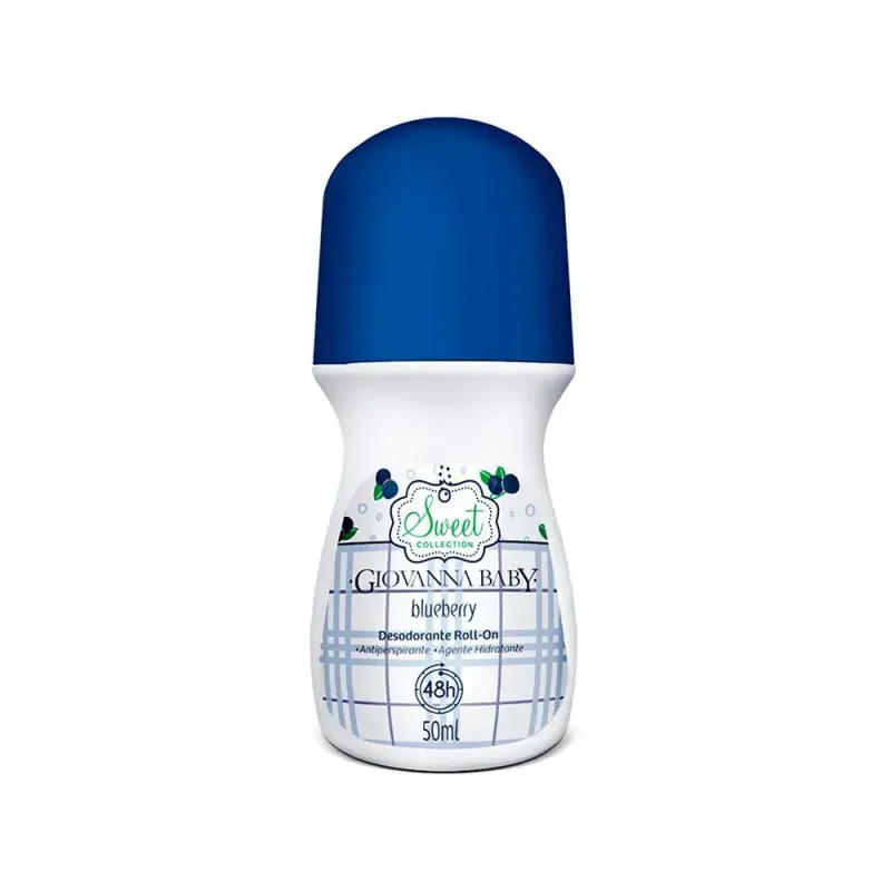 Desodorante Antitranspirante Roll-on Giovanna Baby Blueberry 50ml 1