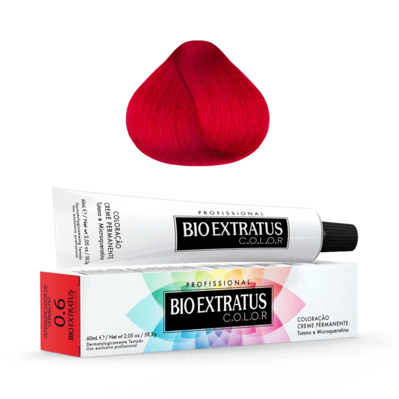 Coloração Intensificador de Vermelho 0.6 Bio Extratus Color 60ml 1