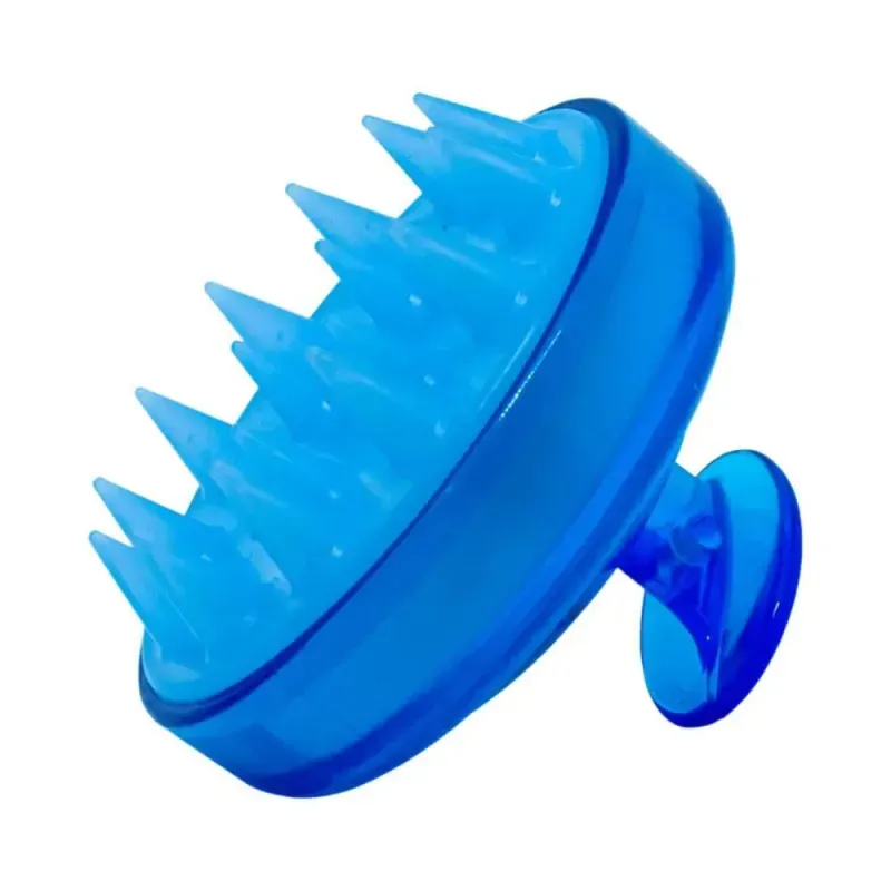 Escova Massageadora Capilar de Silicone Azul Marco Boni 1un 1
