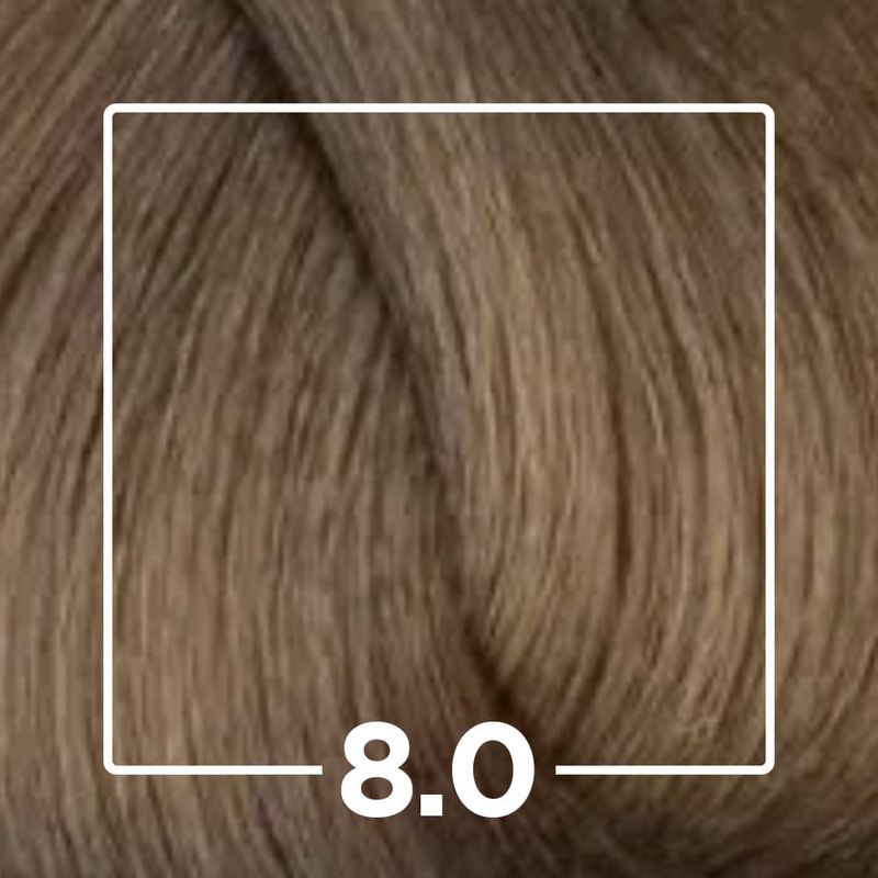 Coloração Permanente Bio Extratus Color 8.0 Louro Claro 60ml 2