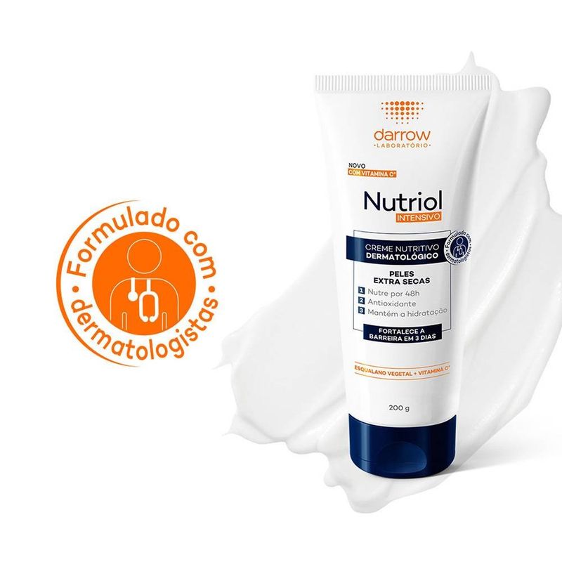 Creme Hidratante Corporal Nutriol Intensivo Pele Extra Seca 200g 2