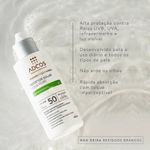 Protetor Solar Facial Adcos Aqua Fluid FPS 50 Nude 40ml 3
