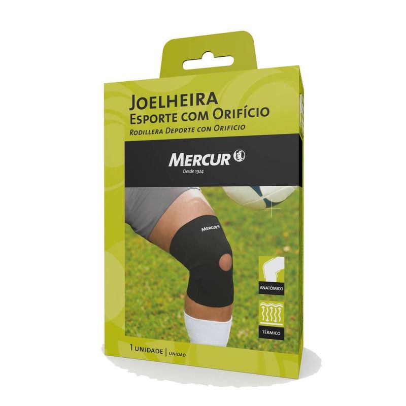 Joelheira Neoprene com Orifício Reforçado GG Mercur 1