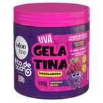 Gelatina Modeladora #todecacho Kids Uva 550g Salon Line 1
