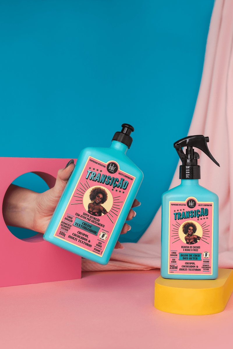 Creme de Pentear Texturizador Transição Capilar 500g Lola Cosmetics 5