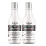 Kit Shampoo e Condicionador Inoar Força e Brilho Babosa e Biotina 500ml 3