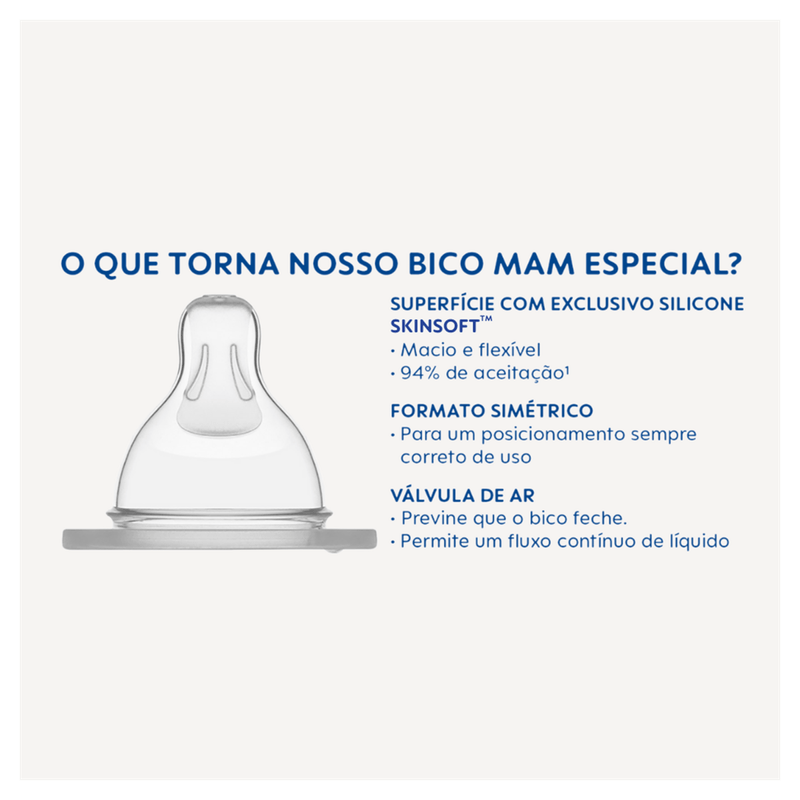 Bico de Mamadeira MAM Fluxo Super Rápido Tamanho X 1un 4