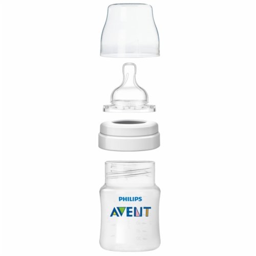 Mamadeira Anticólica 125ml Philips Avent 0+ Meses Transparente 5