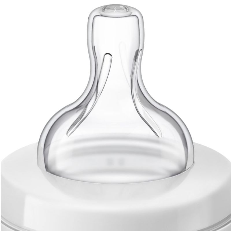 Mamadeira Anticólica 125ml Philips Avent 0+ Meses Transparente 6