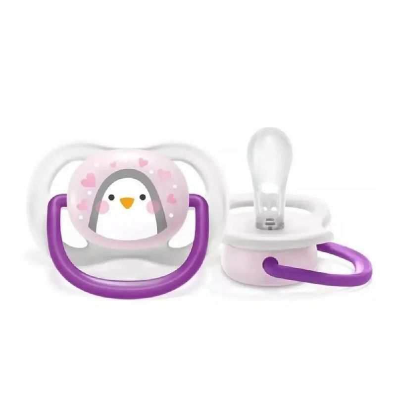 Chupeta Ultra Air Avent 0-6 Meses Pinguim 1 Unidade 1