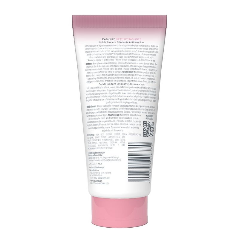 Gel de Limpeza Esfoliante Facial Healthy Radiance 100ml Cetaphil 3