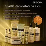 CC Cream Finalizador Siàge Reconstrói os Fios 12 em 1 100ml Eudora 2